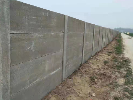 淄博围墙工程案例